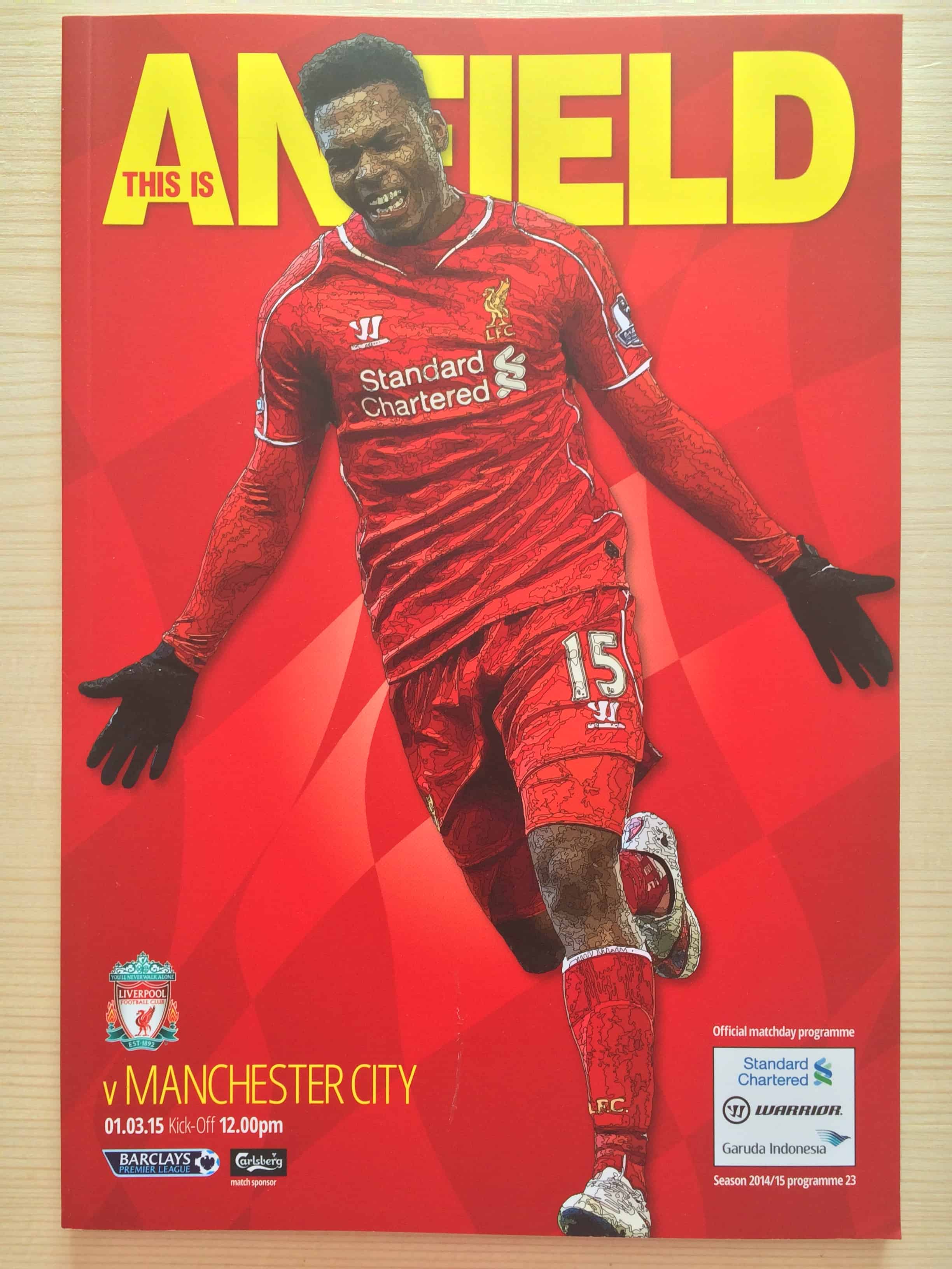 Liverpool FC v Manchester City FC